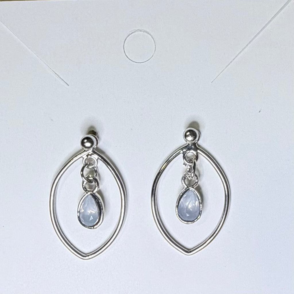 Sky Mist White and Blue Pearl Jewelry Set by SublimeDesignsBySuzie