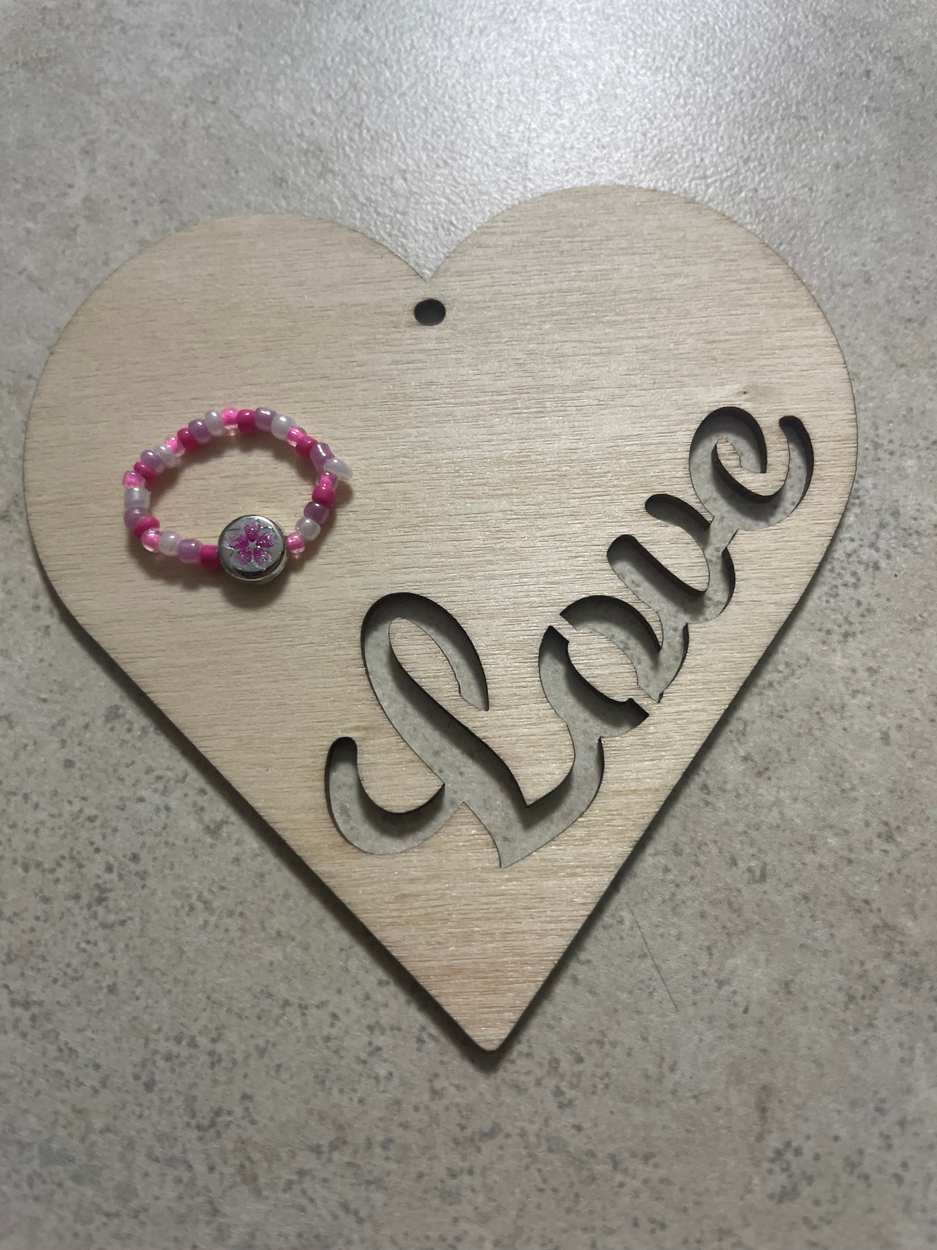 Handcrafted Bead Rings on multiple designs