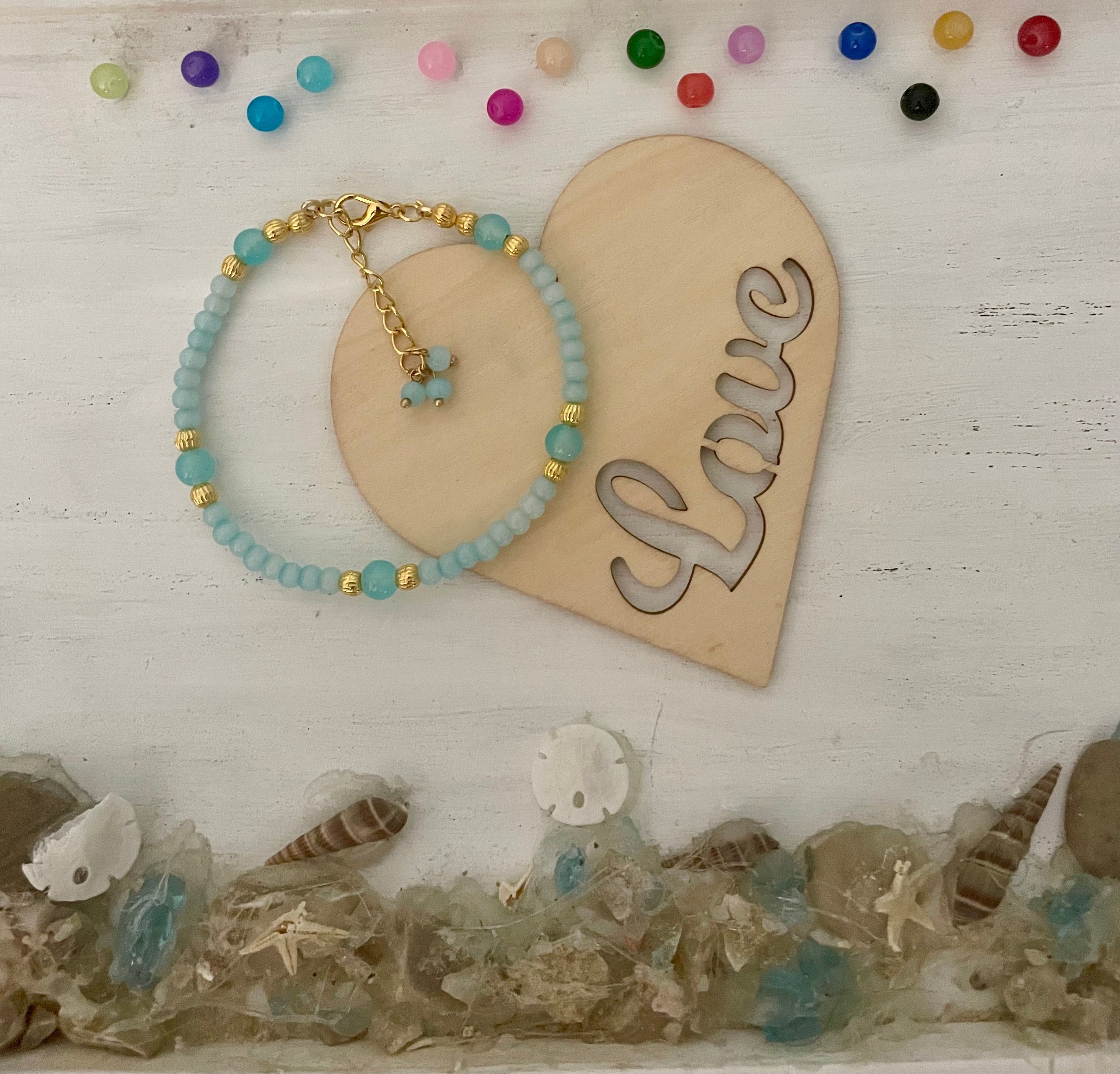 Sea Glass Pura Vida Dream Adjustable Bracelet