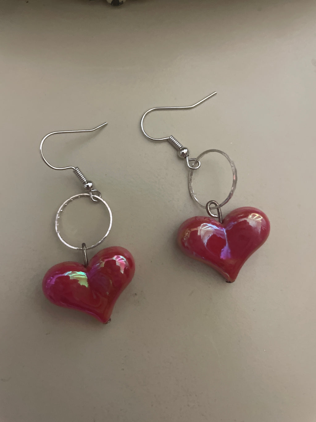 Ruby Red Puffy Heart Sets