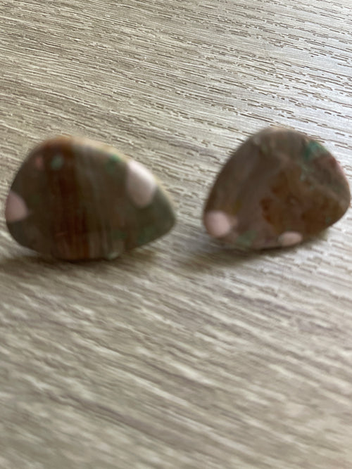 Abstract Drip Stud Earrings