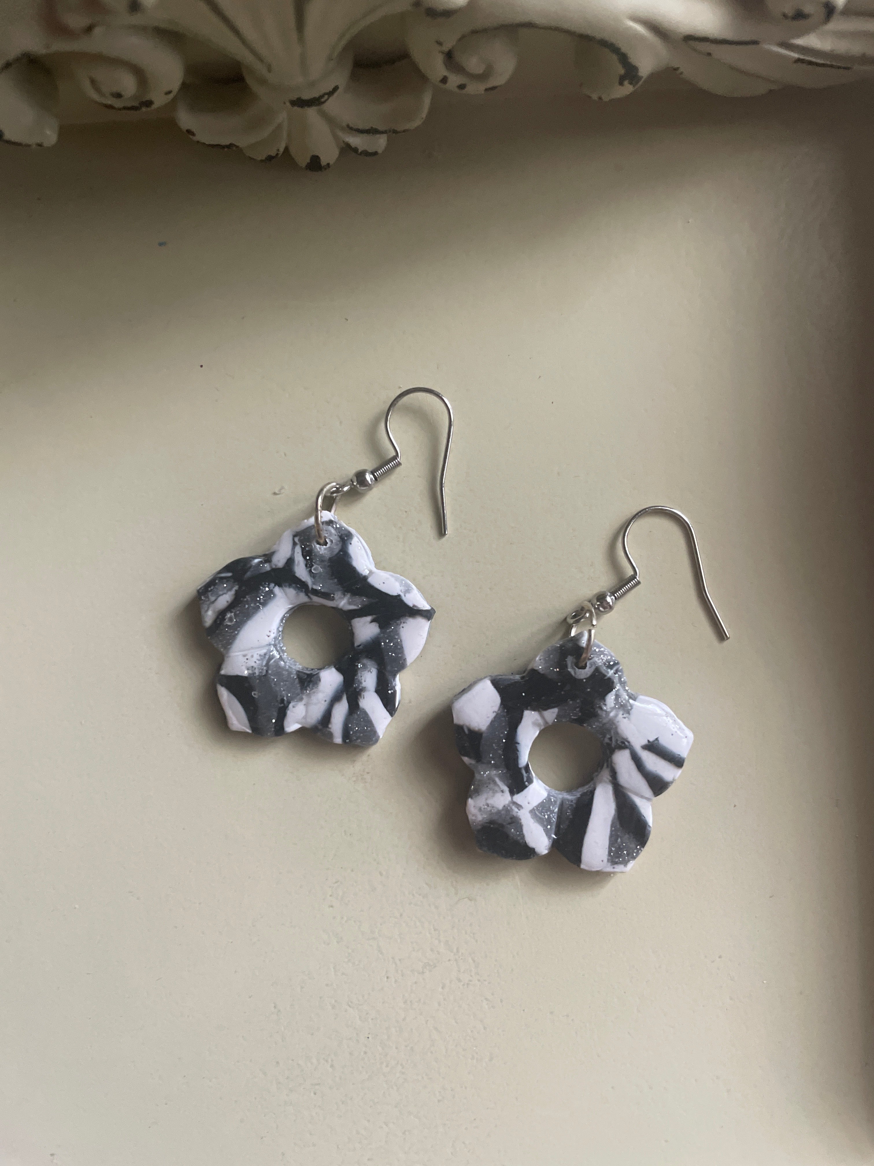 Marble Flowers Set
