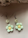 Mint Daisy Delight Earrings