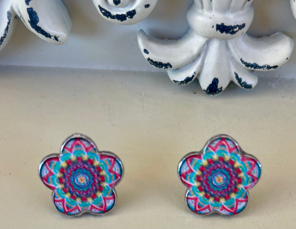 Bohemian Bloom Mandala Jewelry Set by Sublime Designs by Suzie