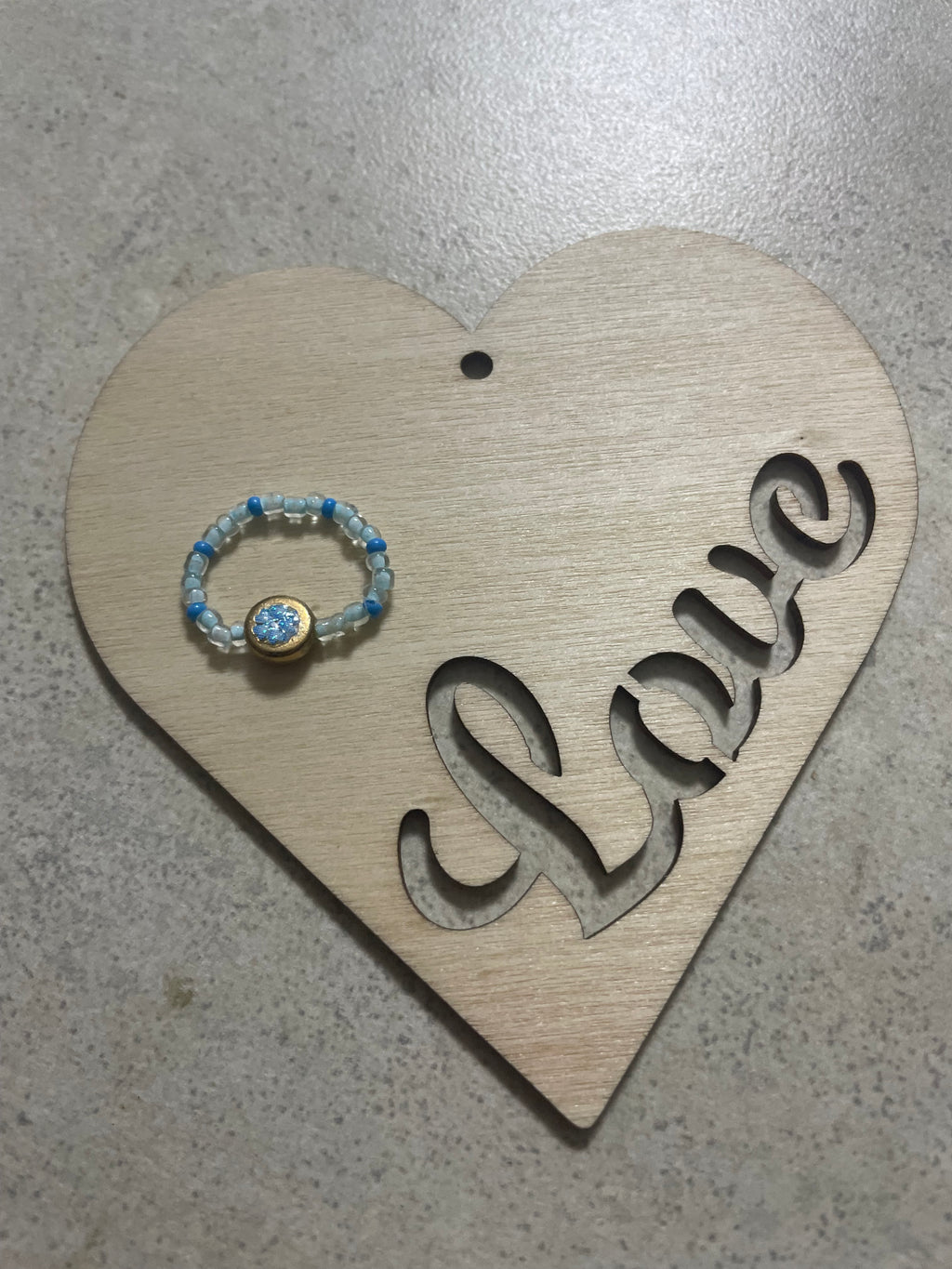 Handcrafted Bead Rings on multiple designs