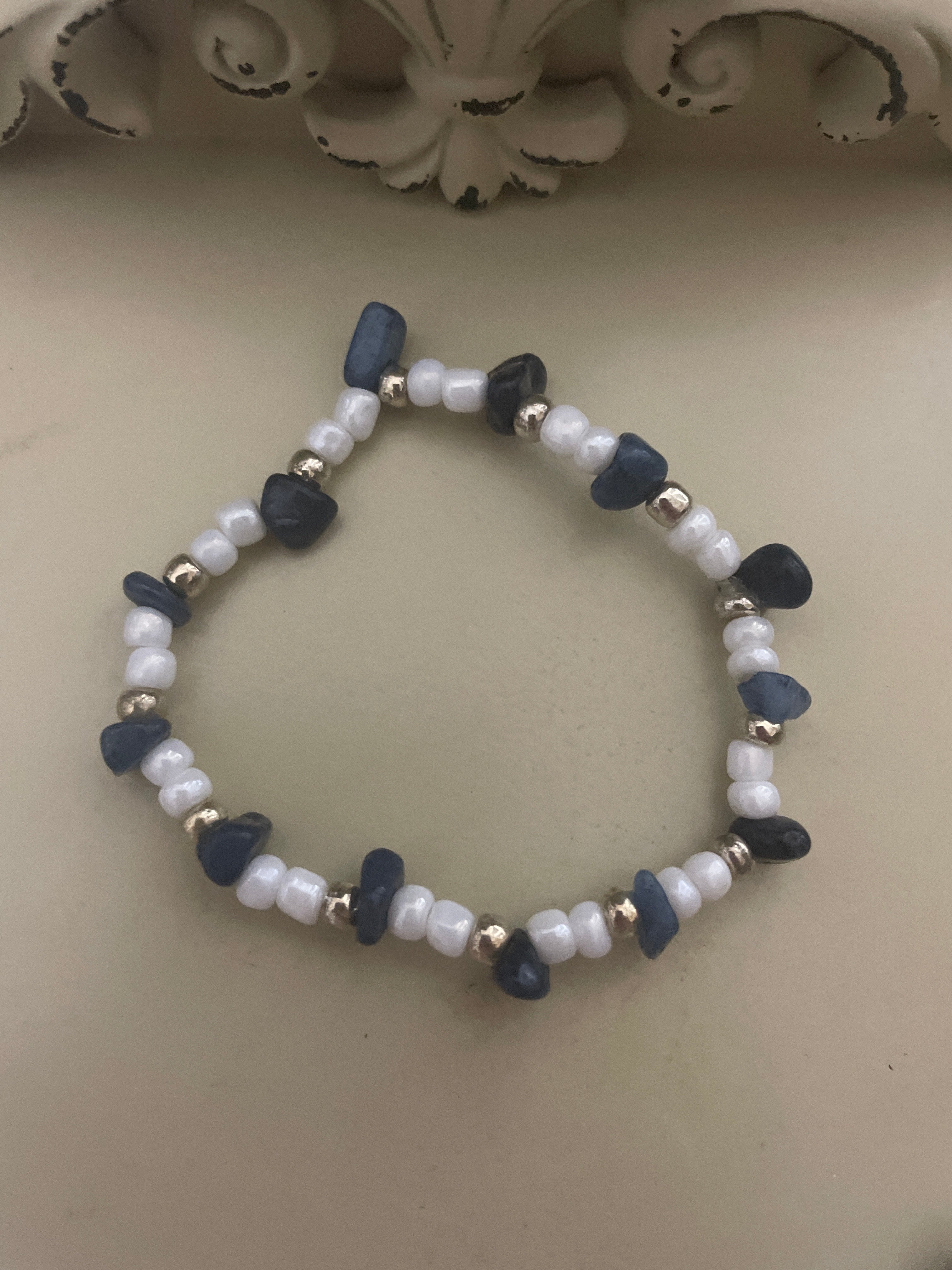Midnight Blue Marble Drop Set