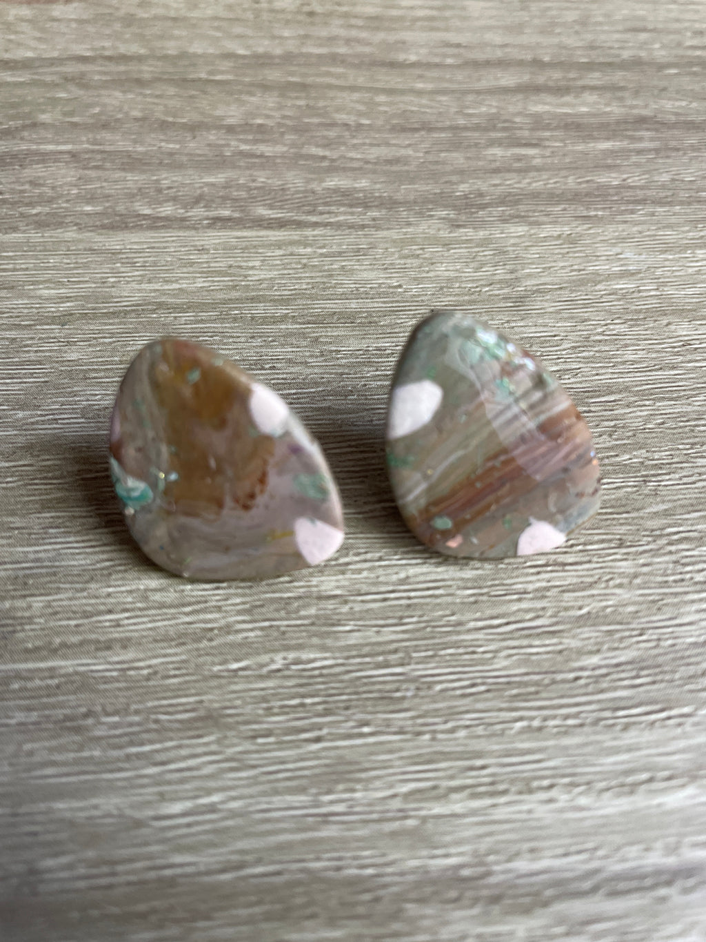 Abstract Drip Stud Earrings