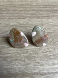 Abstract Drip Stud Earrings