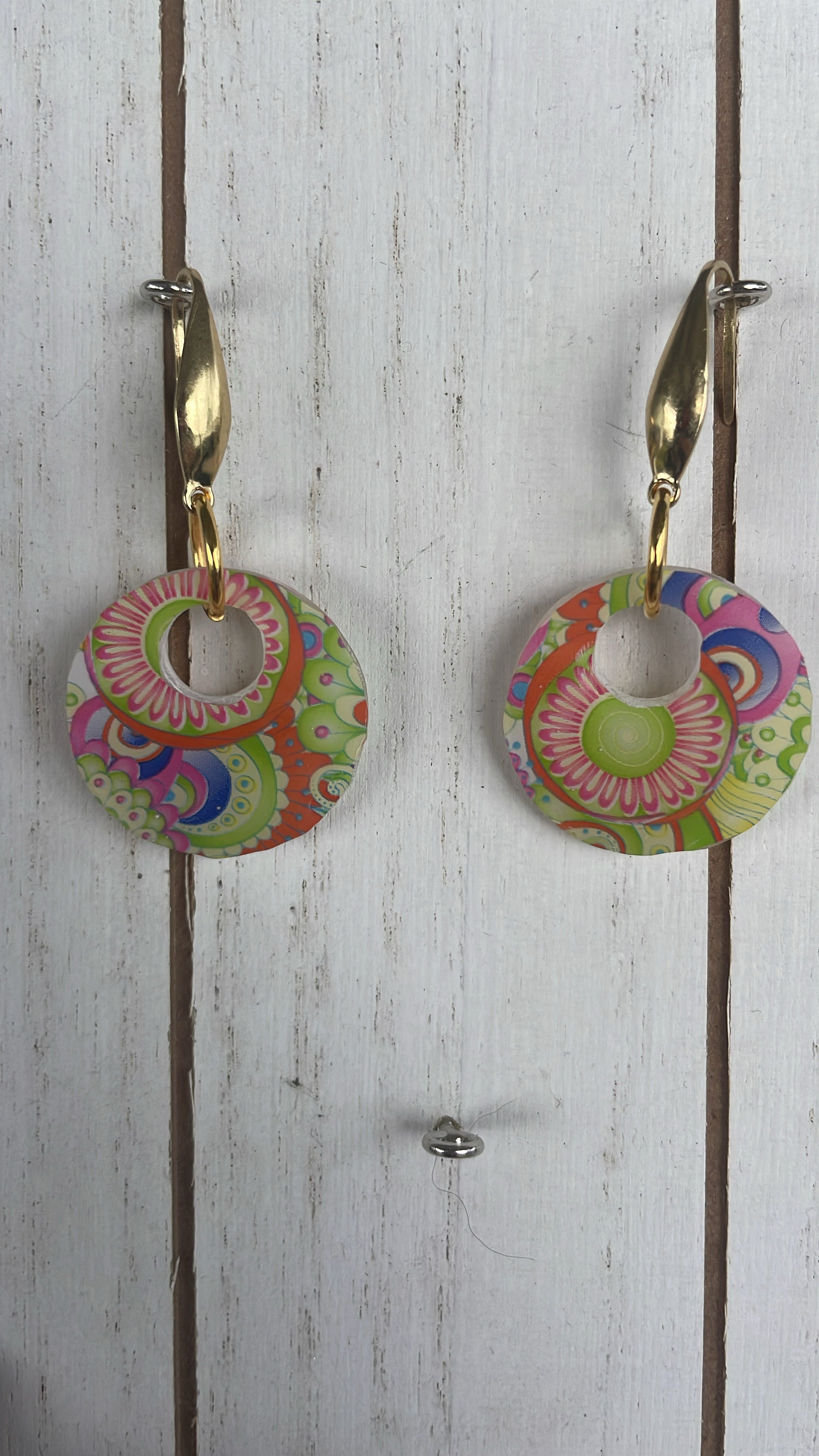 Vibrant Paisley Drop Jewelry Set