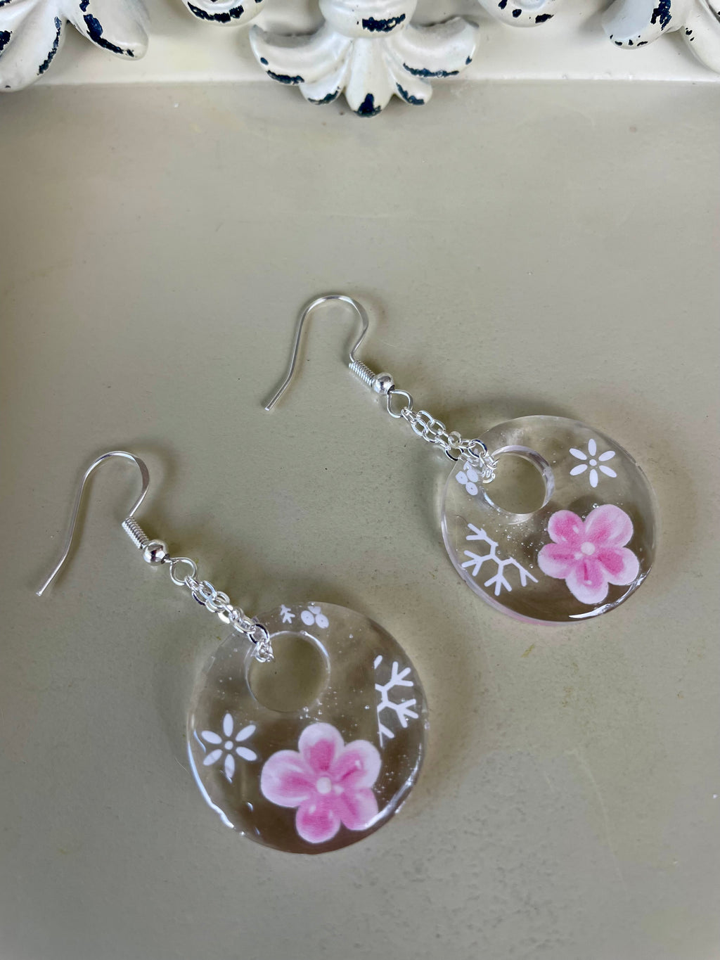 Sterling Silver Sakura Pink Blossom Fine Jewelry Set- Sublime Designs by Suzie