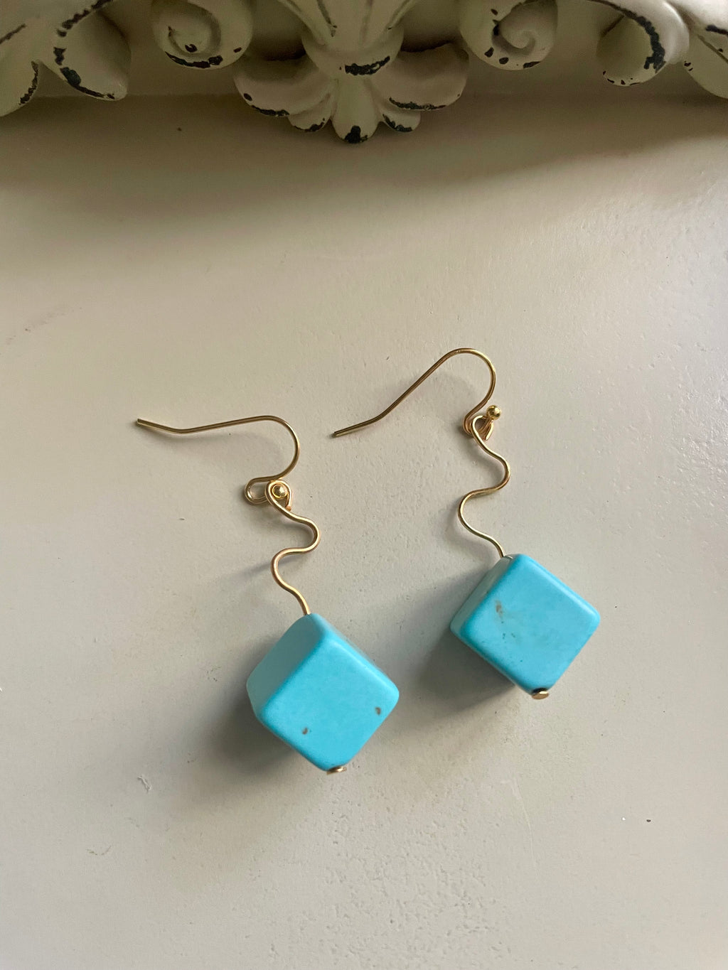 Chunky Cube Jewelry Set