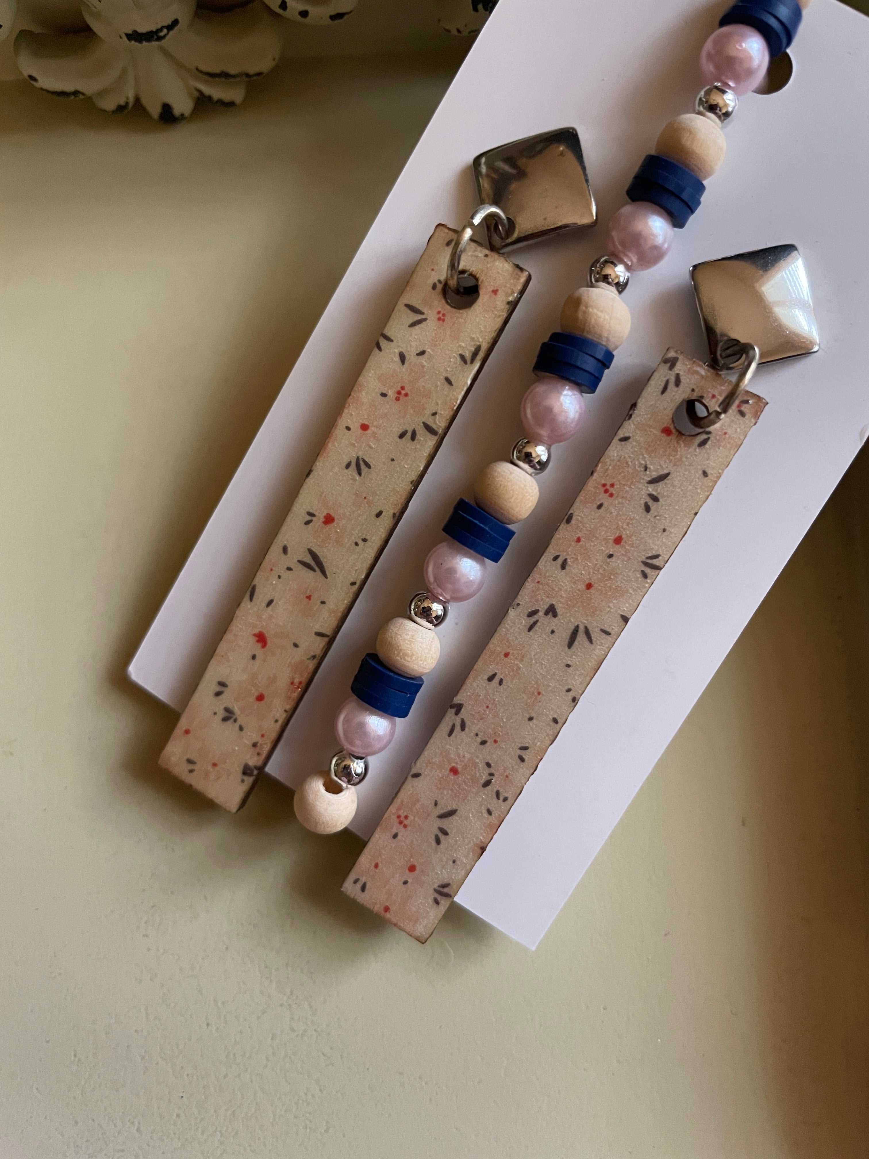 Long Bar Confetti Jewelry Set