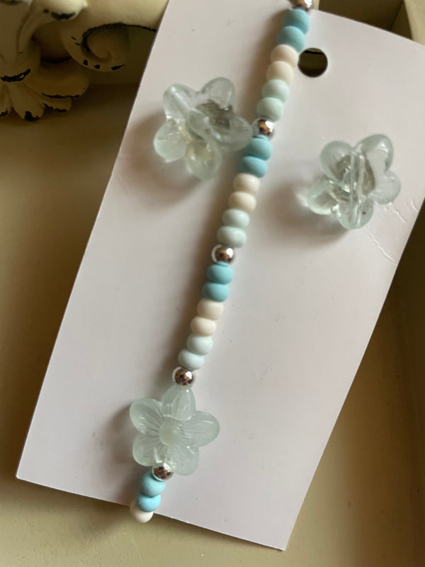 Frosted Sakura Stud Flower Sets