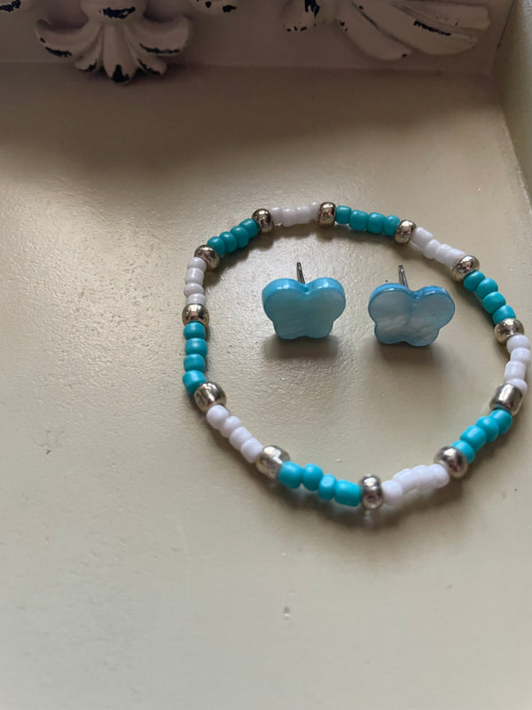 Butterfly Stud Set for everyday wear