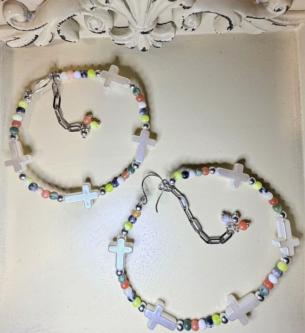 Holy Water Anklet & Bracelet Sets