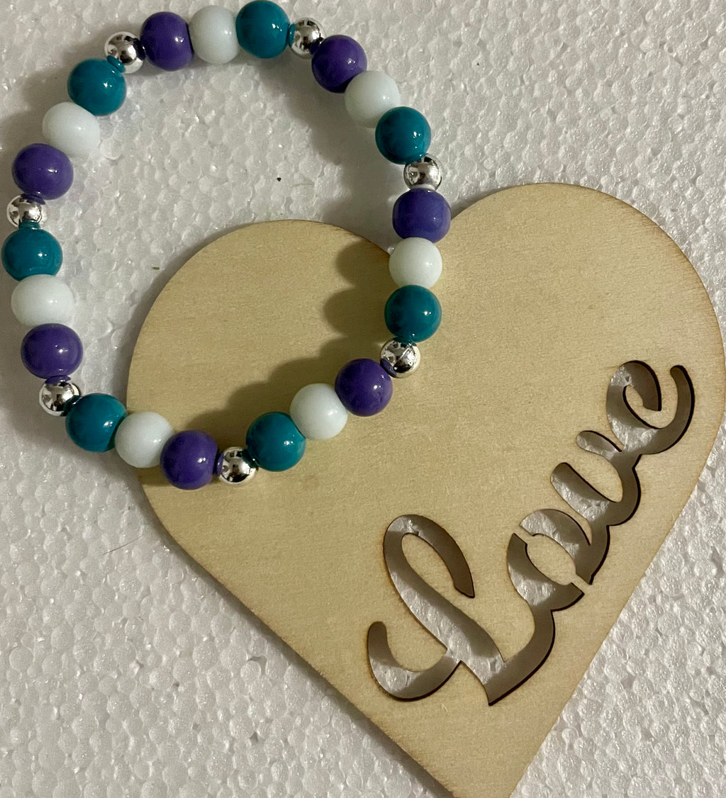Custom Beaded Bracelets- All Colors