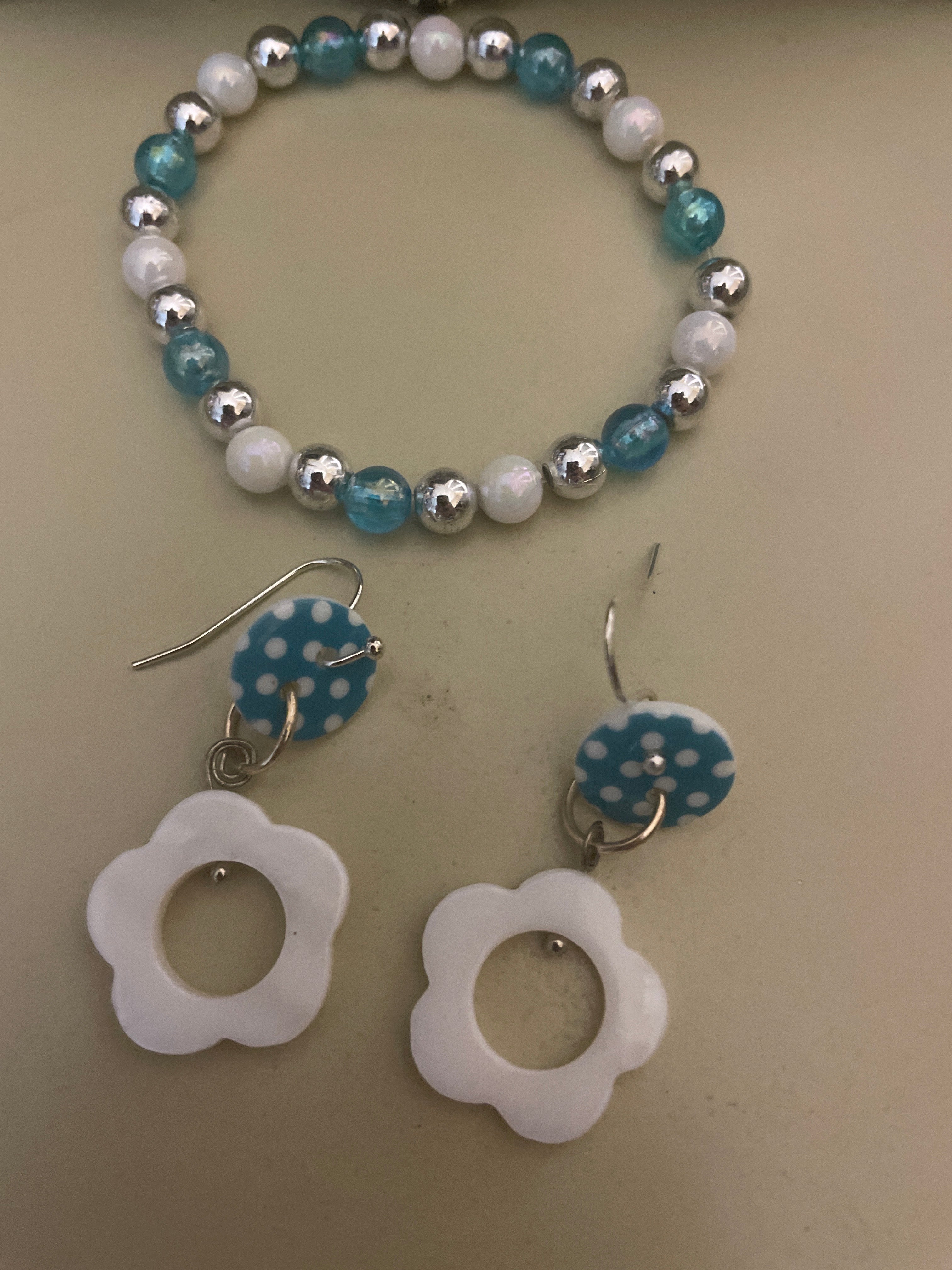 Polka Dot or Daisy Mother of Pearl Sets