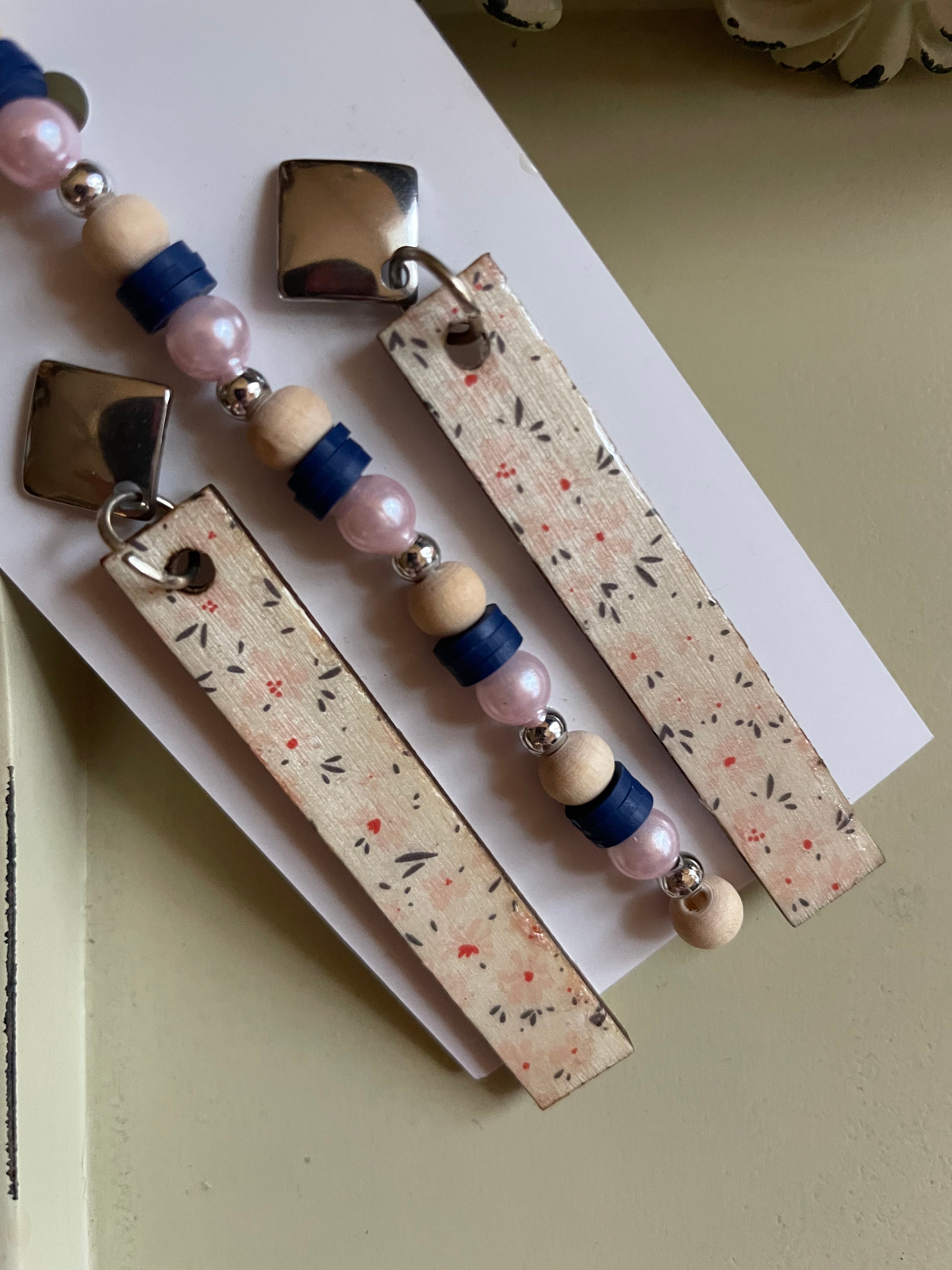 Long Bar Confetti Jewelry Set
