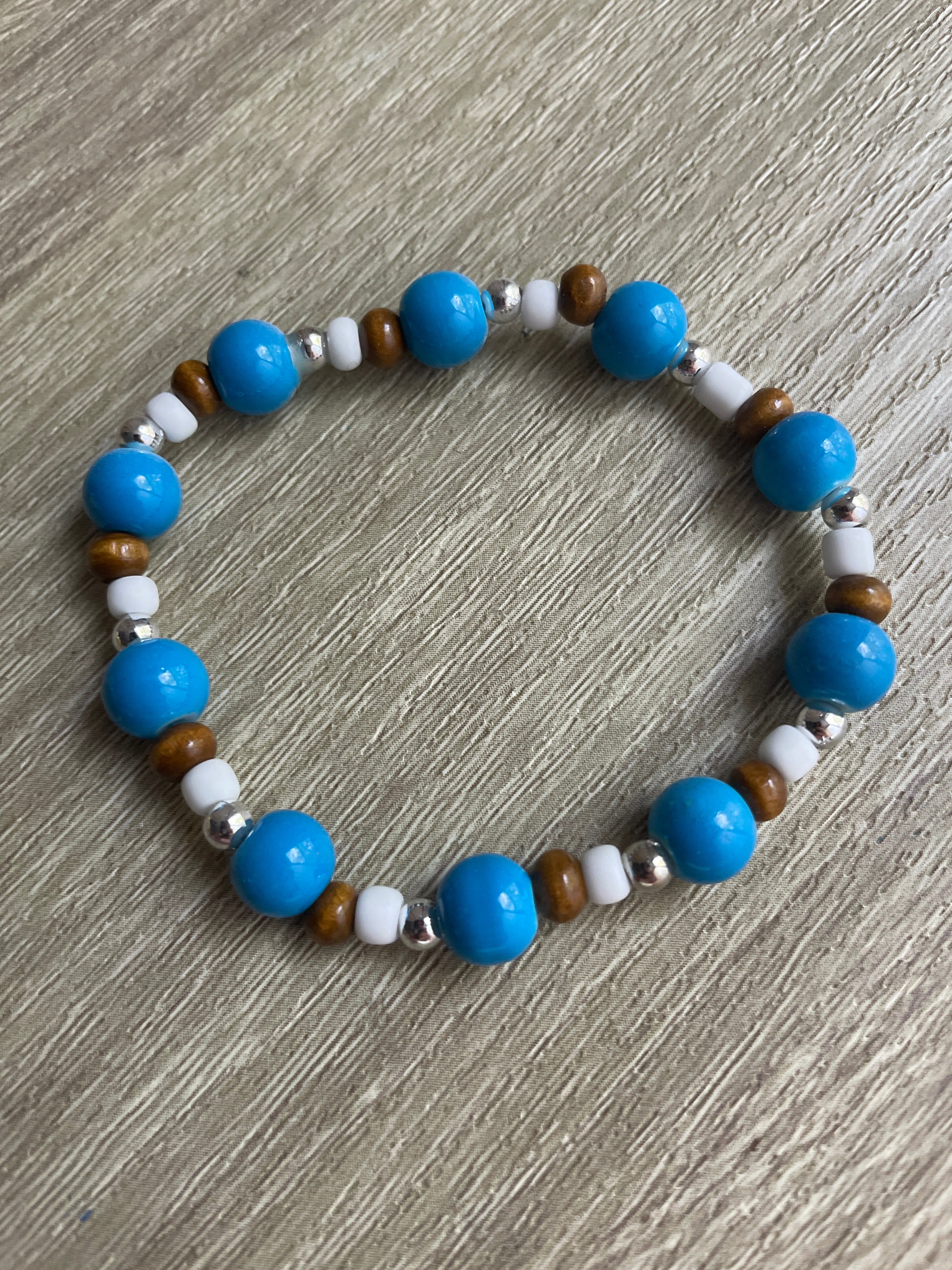 Turquoise Beaded Bracelet