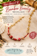 Bamboo Beauty Necklace