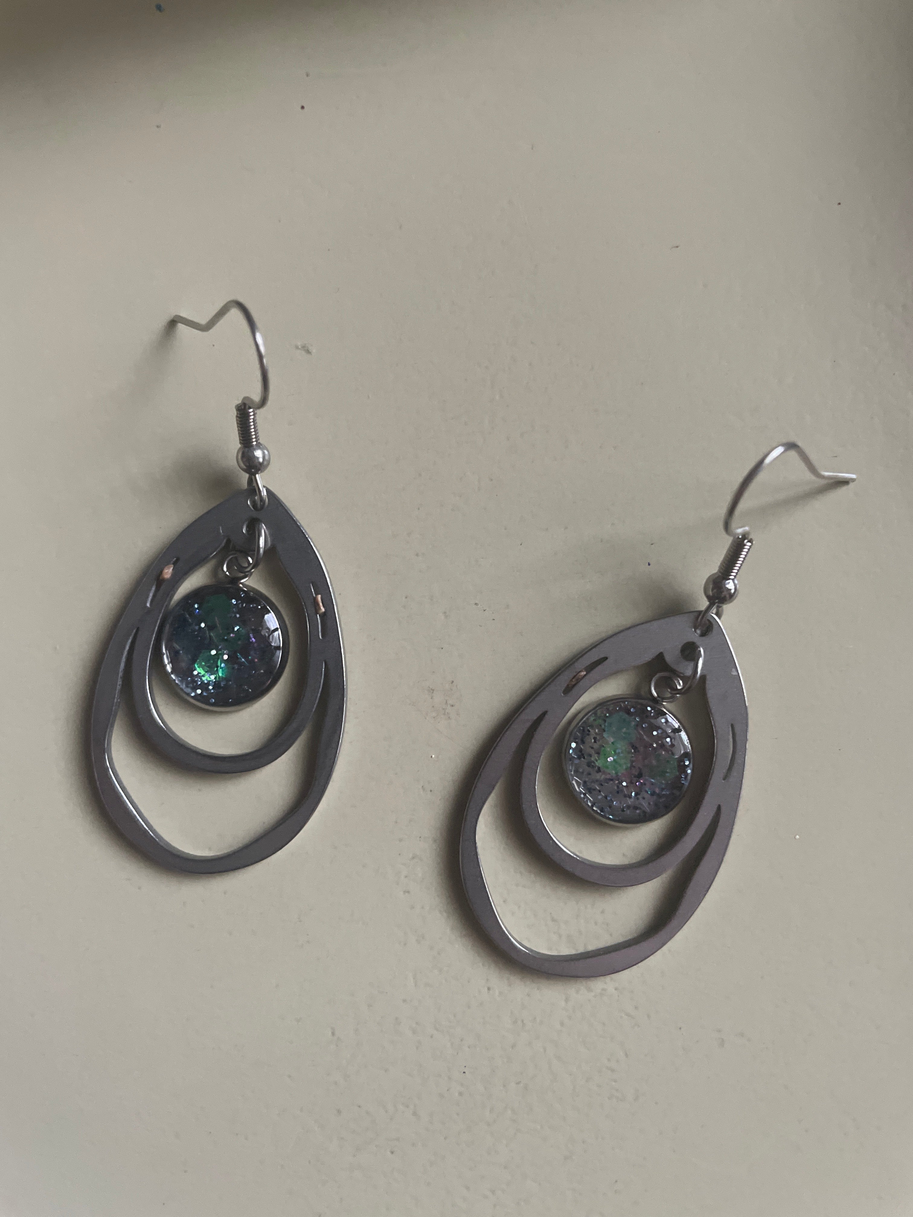 Peacock Teardrop Set