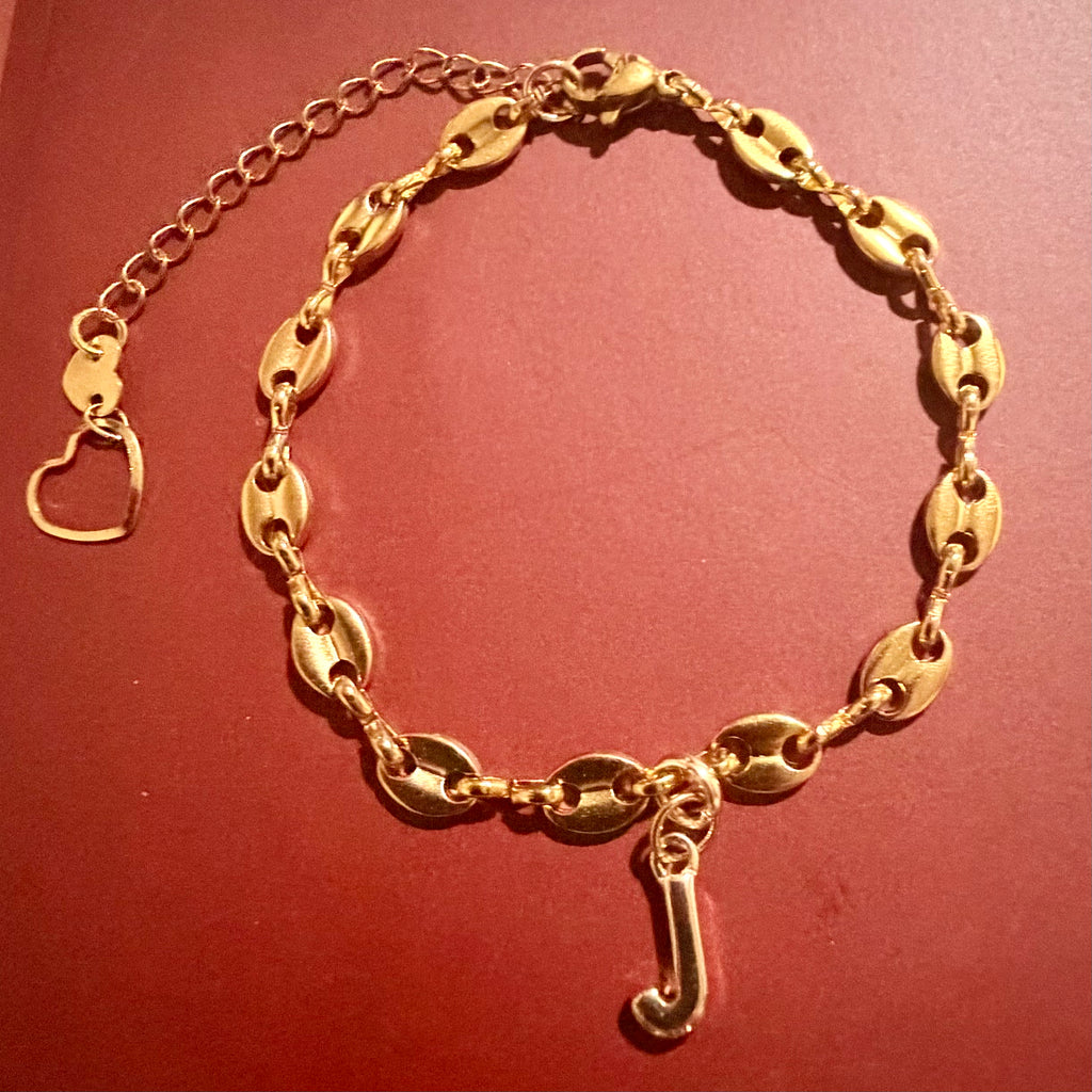Gucci Link Personalized Charm Bracelet- Adjustable