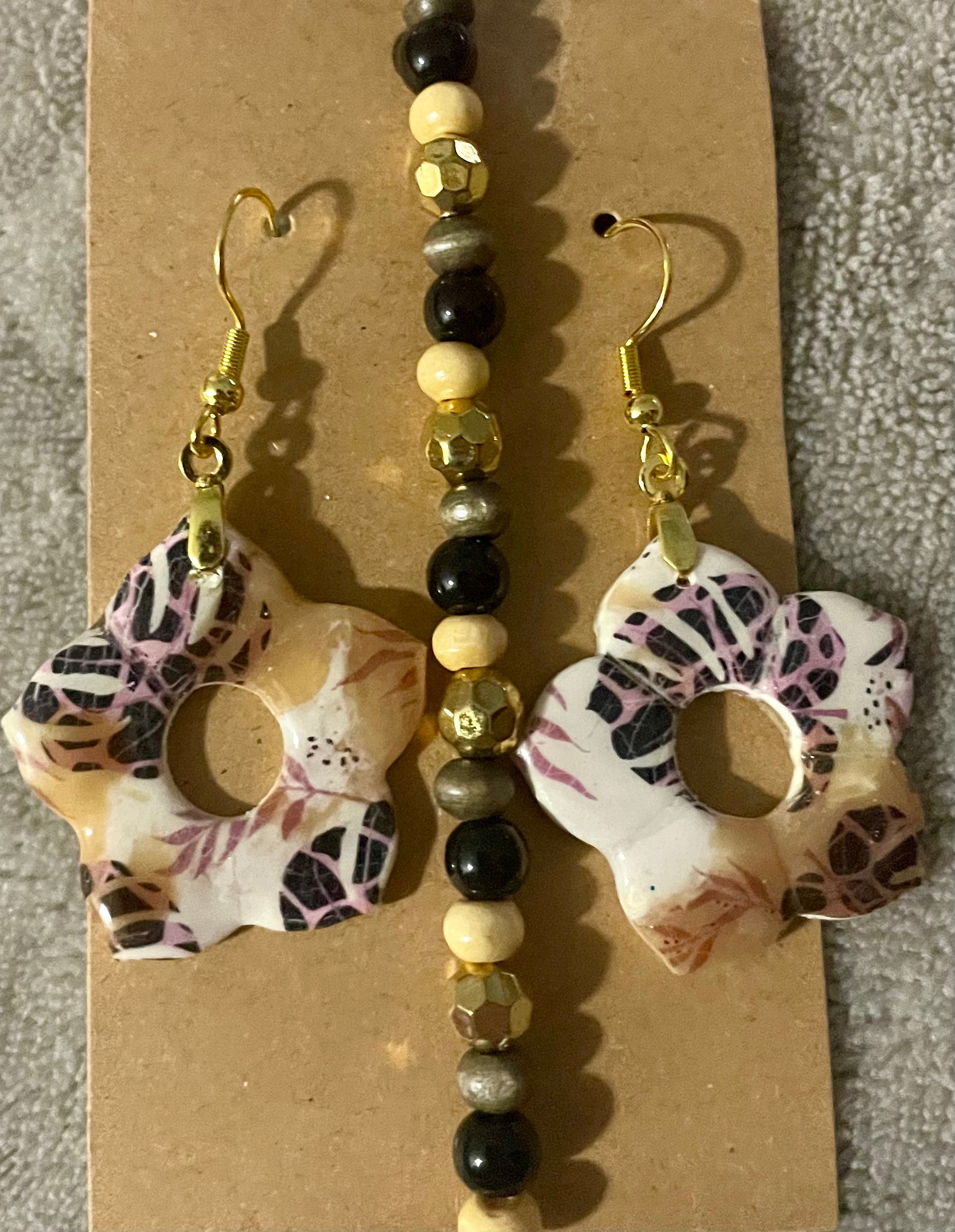 Safari Blooms animal and floral print