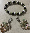 Earthy Monstera Leafy Statement Set