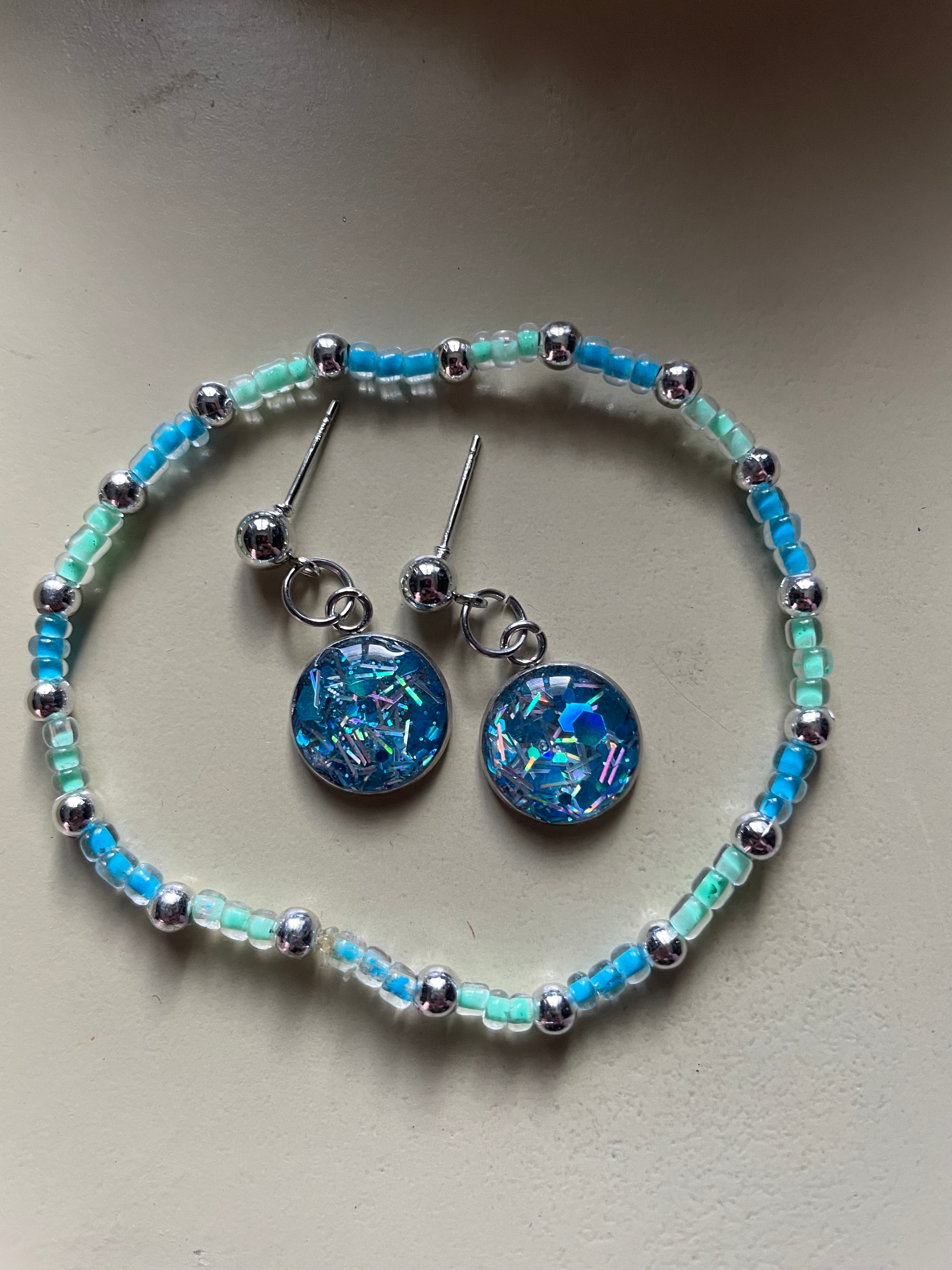 Blue Hope Sparkle Set