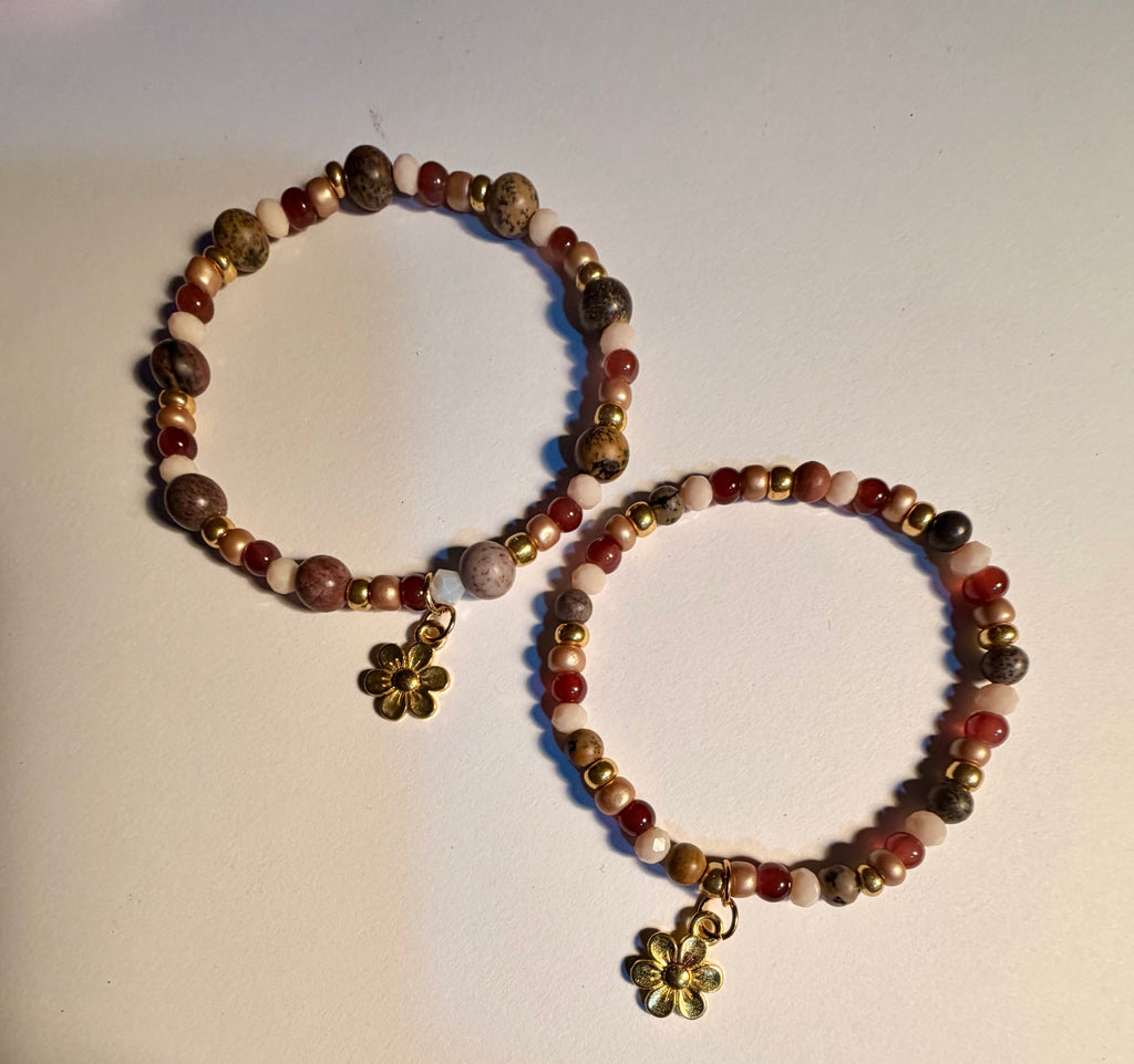 Mommy & Me / Mom & Daughter-Matching Bracelet Sets (2)