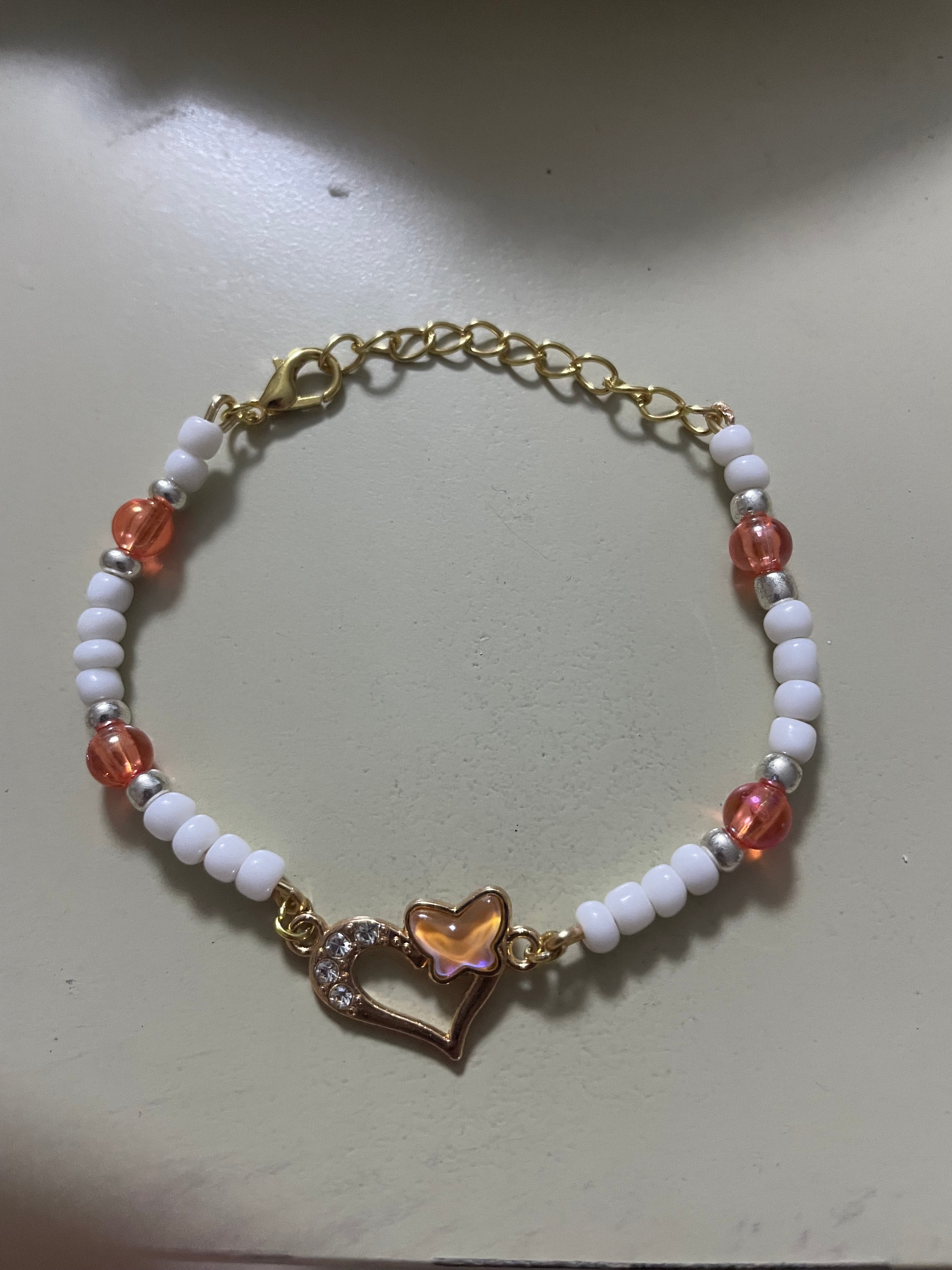 Beaded Heart Bracelets